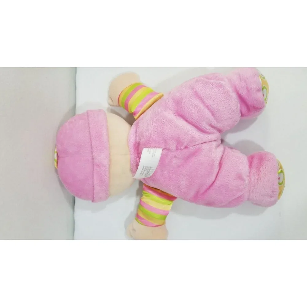 Babys 1st Doll Pink Plush or Lovey Baby Toy For Infants & Toddlers 2008 Rattle